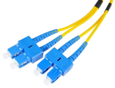 PATCHCORD ŚWIATŁOWODOWY SM SC/UPC-SC/UPC DUPLEX 5m