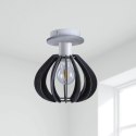 Lampa sufitowa 1xE27 NICOLETA GREY 830