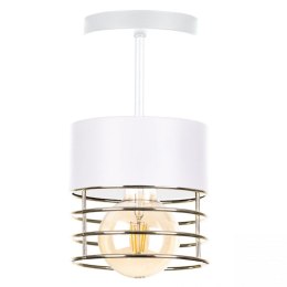 Lampa sufitowa 1xE27 ROYAL WHITE/GOLD