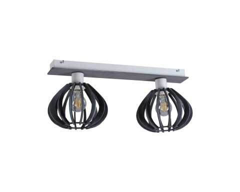 Lampa sufitowa 2xE27 NICOLETA GREY 832