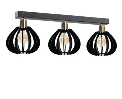 Lampa sufitowa 3xE27 GEMMA GOLD