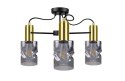 Lampa sufitowa 3xE27 INGER BLACK/GOLD