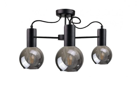 Lampa sufitowa 3xE27 LIV BLACK