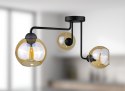 Lampa sufitowa 3xE27 MONDE BLACK