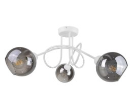 Lampa sufitowa 3xE27 RING WHITE