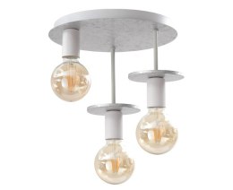 Lampa sufitowa 3xE27 SATURN SILVER