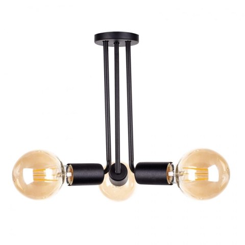 Lampa sufitowa 3xE27 VENNA BLACK