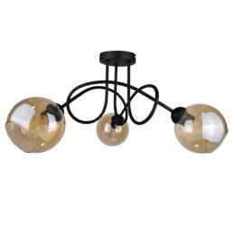 Lampa sufitowa 3xE27 VENUS BLACK