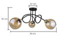 Lampa sufitowa 3xE27 VENUS GOLD