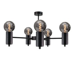 Lampa sufitowa 5xE27 ARDE BLACK