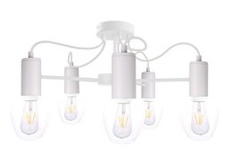 Lampa sufitowa 5xE27 MAYA WHITE