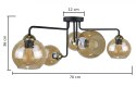 Lampa sufitowa 5xE27 MONDE GOLD