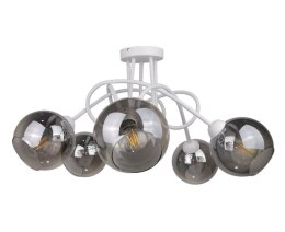 Lampa sufitowa 5xE27 RING WHITE