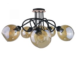 Lampa sufitowa 5xE27 VENUS WOOD