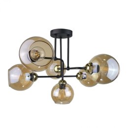 Lampa sufitowa 6xE27 MONDE GOLD