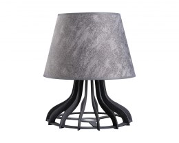 Lampka nocna 1xE27 LUCIO GREY II 956