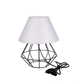 Lampka nocna 1xE27 PATI BLACK/GREY II