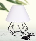 Lampka nocna 1xE27 PATI BLACK/WHITE II