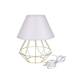 Lampka nocna 1xE27 PATI GOLD/GREY II