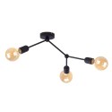 Lampa sufitowa 3xE27 CERES BLACK