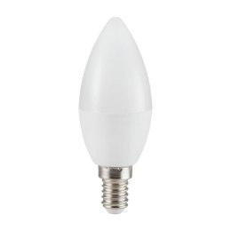 Żarówka LED V-TAC 5.5W E14 C37 Świeczka CRI95+ VT-2226 2700K 470lm