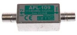 Wzmacniacz ant. APL-109e 27/29dB ekranowany