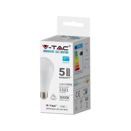 Żarówka LED V-TAC SAMSUNG CHIP 17W E27 A65 Ściemnialna VT-217D 6400K 5 Lat Gwarancji