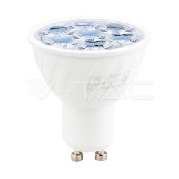 Żarówka LED V-TAC SAMSUNG CHIP GU10 6W 10st VT-249 6400K 500lm 5 Lat Gwarancji