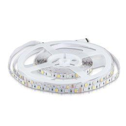 Taśma LED V-TAC SMD5050 300LED RGBW IP20 8W/m VT-5050 60-IP20-8 3000K+RGB 357lm