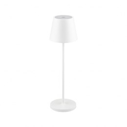 Lampka Biurkowa Nocna V-TAC 2W LED Ładowanie Ściemnianie IP54 Biała VT-7522 3000K 200lm