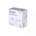 Oczko V-TAC GIPS GU10 Wpuszczane Okrągłe Białe fi.103 V-TAC VT-859RD