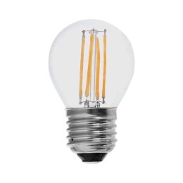 Żarówka LED V-TAC 4W Filament E27 G45 P45 Kulka VT-1980 6500K 400lm