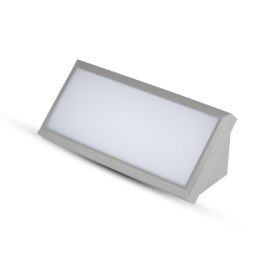 Oprawa Ścienna V-TAC 12W LED Ukośna Szara IP65 VT-8054-N 3000K 1250lm