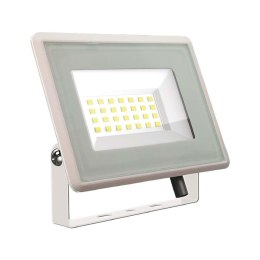 Projektor LED V-TAC 20W SMD F-CLASS Biały VT-4924-W 4000K 1650lm