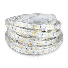 Taśma LED V-TAC SMD5050 150LED IP65 RĘKAW 4,8W/m VT-5050 30-IP65-N 3000K 500lm