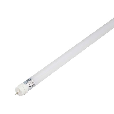 Tuba Świetlówka LED T8 V-TAC 18W 120cm z starterem VT-1277 6500K 1850lm 3 Lata Gwarancji