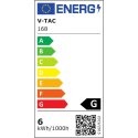 Żarówka LED V-TAC SAMSUNG CHIP 5.5W E14 P45 Kulka VT-236 3000K 470lm 5 Lat Gwarancji