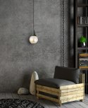 Lampa wisząca 1xE27 LACRIMA HONEY BLACK