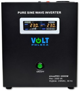 PRZETWORNICA VOLT POLSKA SINUSPRO-2000W 24V 1400/2000W