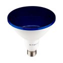 Żarówka LED V-TAC 17W PAR38 E27 IP65 VT-1227 Kolor Niebieski 1300lm