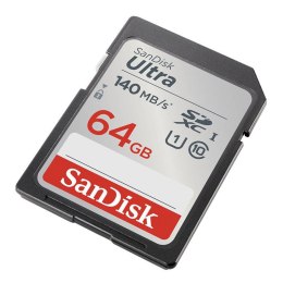 KARTA SANDISK ULTRA SDXC 64GB 140MB/s UHS-I Class 10 (SDSDUNB-064G-GN6IN)