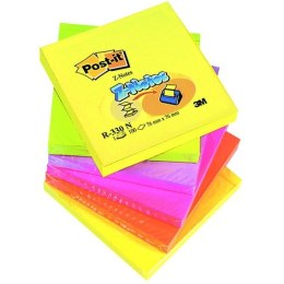 Karteczki Post-it Z-Notes 76x76mm (R330NR) mix kolorów (6x100)