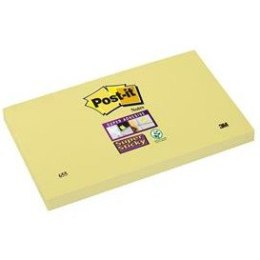 Karteczki Post-it Super Sticky 76x127mm (655-12SSCY-EU) żółte (12x90)