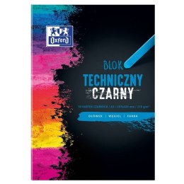 Blok techniczny Oxford A3/10k czarny