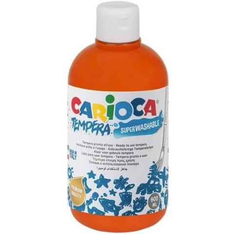 Farba tempera Carioca 500ml biała