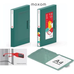 Segregator Moxom NewBinder A4/35mm zielony