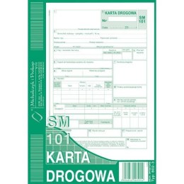 KARTA DROGOWA - SAMOCHÓD OSOBOWY A5