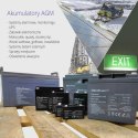 Qoltec Akumulator AGM | 12V | 14Ah | Bezobsługowy | Wydajny | LongLife | do UPS, security