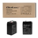 Qoltec Akumulator AGM | 6V | 4.5Ah | Bezobsługowy | Wydajny | LongLife | do UPS, wagi, kasy