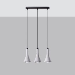 Lampa wisząca REA 3L beton